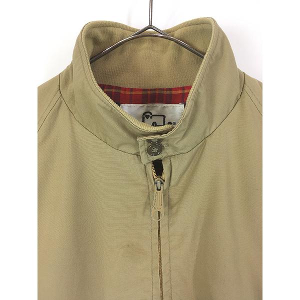 70s【USA製】ヴィンテージ ハリントンジャケット チェックライナー短丈古着S 古着 70s WoolRich タータン チェック ライナー コットン ドリズラー