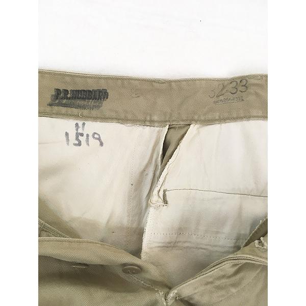 古着 50s 米軍 USMC 「Cotton Uniform Twill Khaki」 ミリタリー
