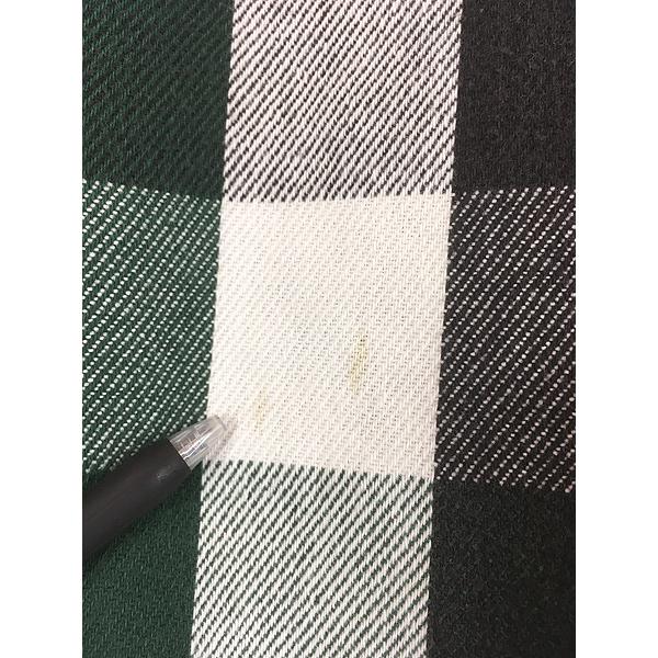 古着 90s FIVE BROTHER グリーン ブロック チェック ヘビー フランネル