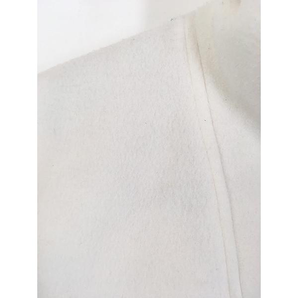 古着 80s DAKOTA by FIVE BROTHER 無地 ホワイト ハーフジップ