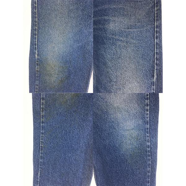 古着 90s USA製 Levi's 505-0215 濃紺 ブルー デニム パンツ ジーンズ