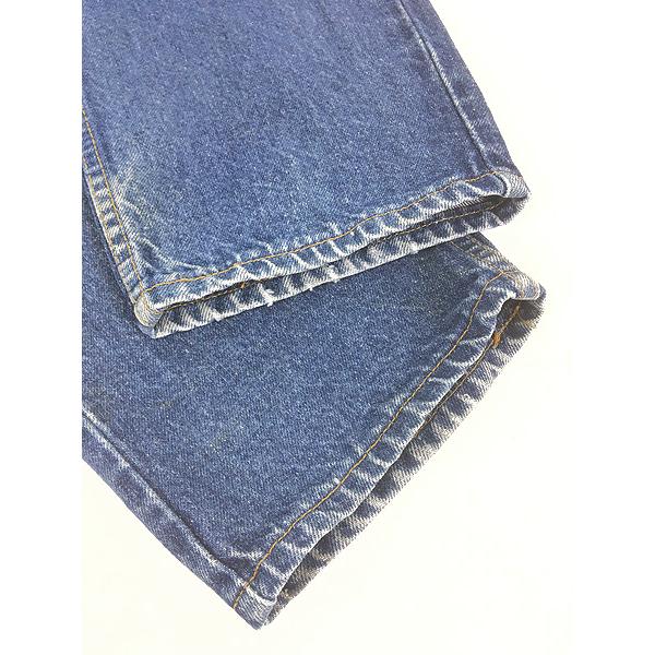 古着 90s USA製 Levi's 505-0215 濃紺 ブルー デニム パンツ ジーンズ
