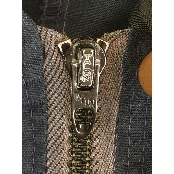 古着 70s WoolRich コットン ハーフジップ プルオーバーアノラック