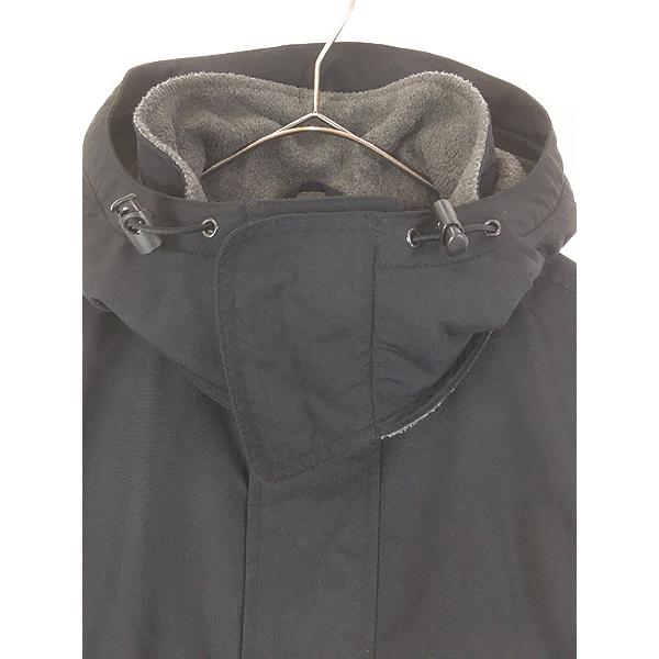 古着 90s LANDS' END フリース ライナー シェルド 2way フーデッド