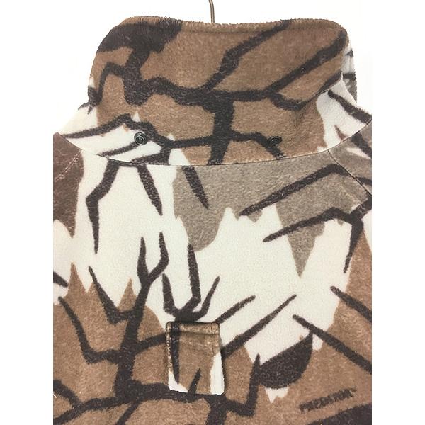 古着 80s USA製 Cabela's Whitetail Clothing 「GORETEX」 Predator プレデター カモ 迷彩 ゴア フリース ジャケット XL Tall 古着 80s USA製 Cabela's Whitetail Clothing 「GORETEX」 Predator