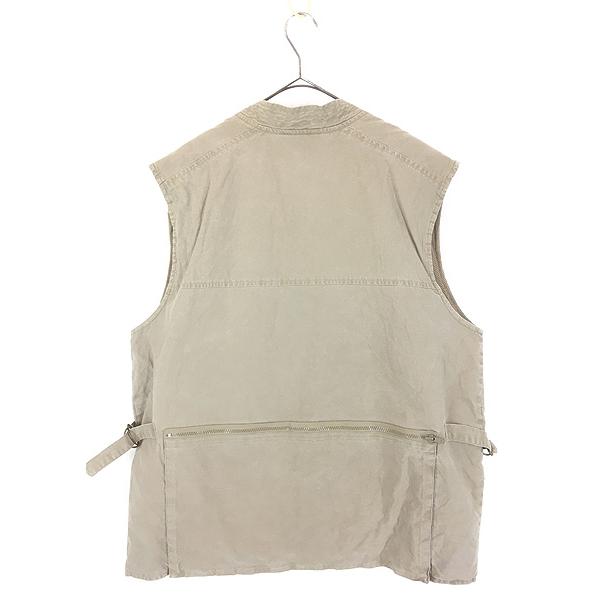古着 80s LL Bean メッシュ ライナー コットン キャンバス サファリ