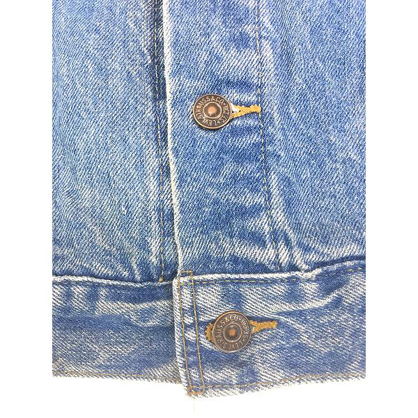 80s USA製 levi's 70506 デニム トラッカー ジャケット 42 LEVI'S 80s 70506 希少サイズ 42 made in USA