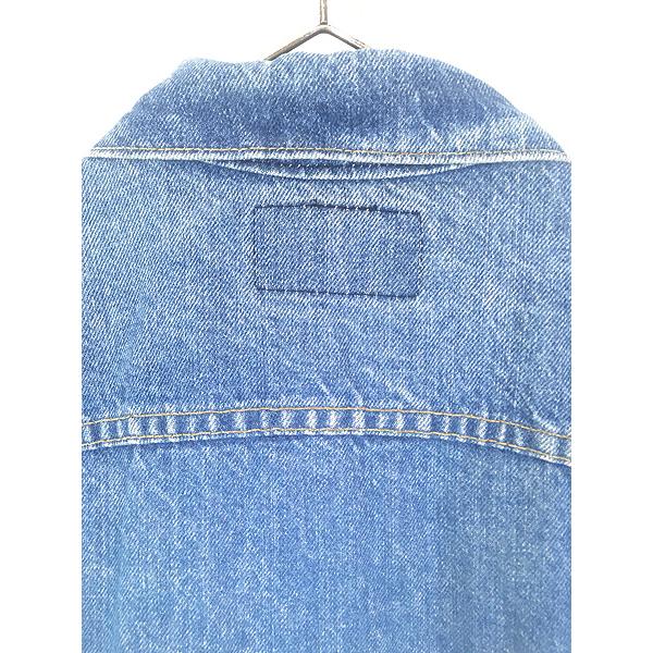 Levi’s 80s 米国製 70506-0214 デニムジャケット 40 古着 80s USA製 Levi's 70506-0214 ハンド ポケット付 ブルー デニム