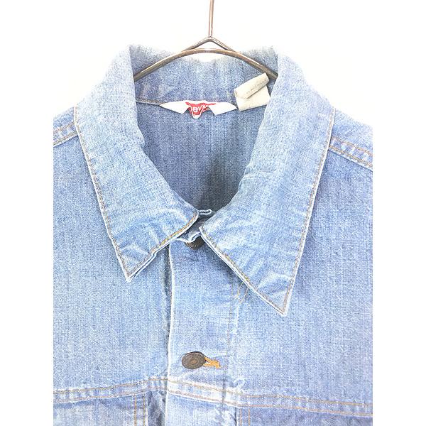古着 70s USA製 Levi's 70505-2415 4th シャンブレー デニム