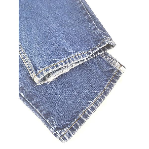 古着 00s USA製 Levi's 505-0216 濃紺 ブルー デニム パンツ ジーンズ