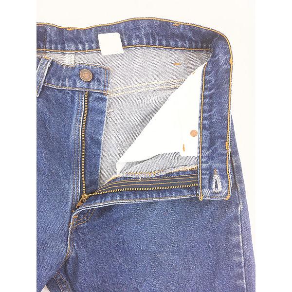 古着 90s USA製 Levi's 517-0215 濃紺 ブルー デニム ブーツカット パンツ ジーンズ W33 L32 古着 90s USA製 Levi's 517-0215 濃紺 ブルー デニム ブーツカット