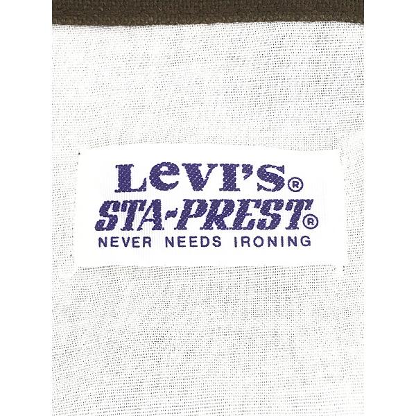 古着 80s Levi's STA-PREST 517-4427 ホップサック スタプレ パンツ