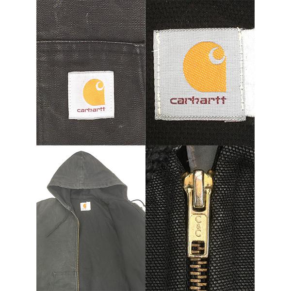 古着 80s- Carhartt 裏地 メッシュ BLK ブラック ダック アクティブ