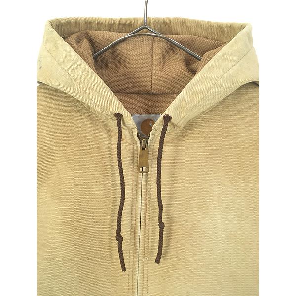 Carhartt フリースジャケット ベロア ブラウン　USA製 80sか90s Carhartt カーハート 80s 90s USA製 デトロイト ワーク ジャケット
