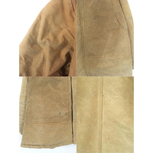 古着 80s USA製 Carhartt 「100周年記念」 ブラウン ダック パデット