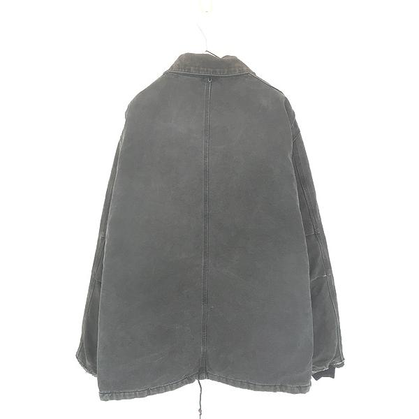 古着 90s- Carhartt フェード ブラック ダック パデット