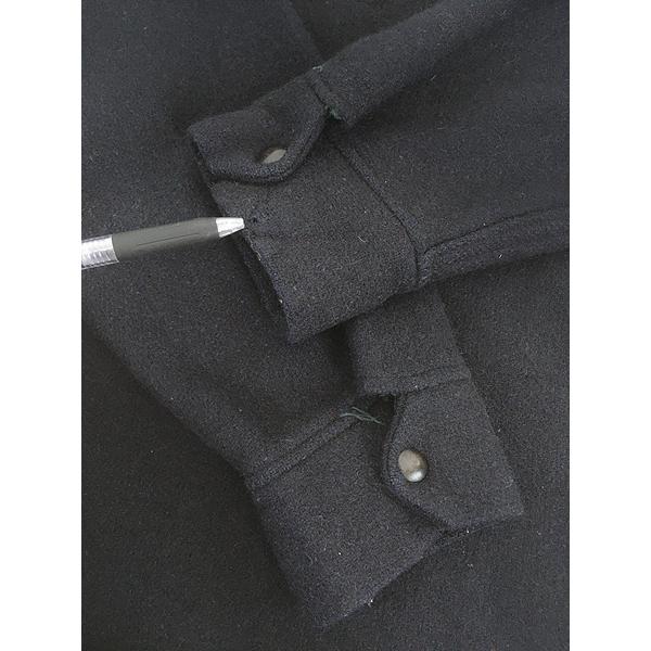 古着 70s WoolRich レースアップ ウール プルオーバー シャツ M : 古着