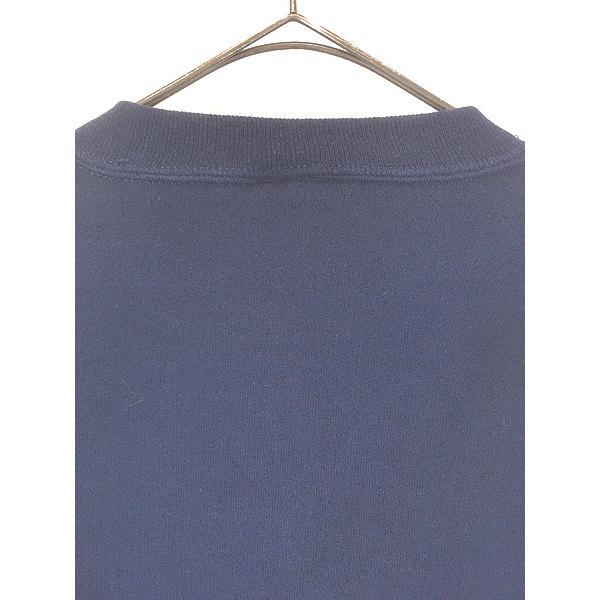 古着 90s USA製 Russell 無地 プレーン 前V セットイン スウェット