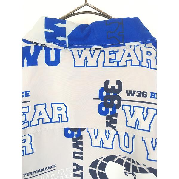 Wu- wear ラガーシャツ Vintage Wu Wear Wu Tang Clan Rap Shirt Method Man Old Dirty