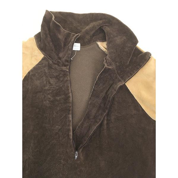 ✧ 80s ✧ 昭和レトロ喫茶 ミッドセンチュリー ベロア ベージュベルベット② 古着 80s Saks Fifth Avenue 2tone 光沢 ベロア ベルベット スタンド