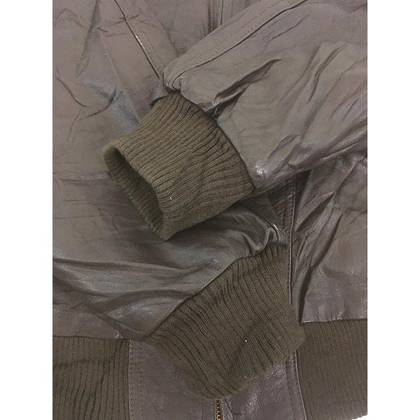 古着 80s Members Only ボア フリース ライナー スタンドカラー レザー