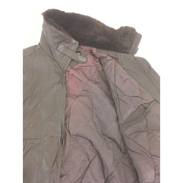 古着 80s Members Only ボア フリース ライナー スタンドカラー レザー