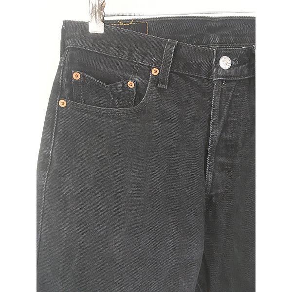 古着 00s Levi's 501-0660 インシーム シングル サルファ ブラック