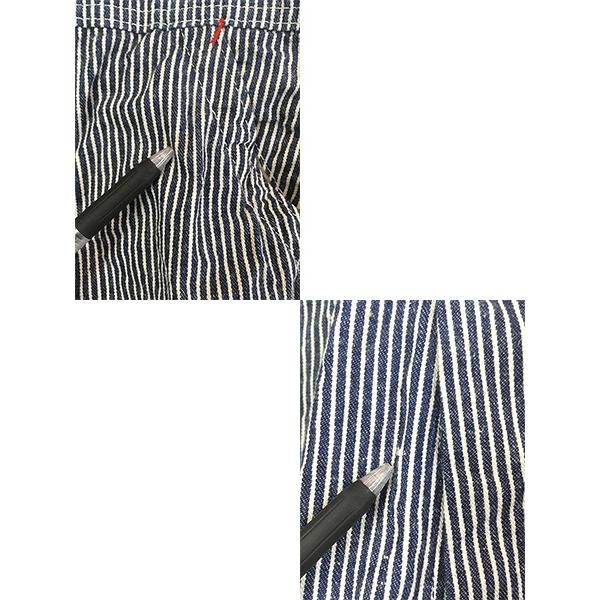 古着 60s USA製 BIG MAC Square Bak ヒッコリー ストライプ デニム ワーク オーバーオール サロペット W35 L31 ミント!! 古着 60s USA製 BIG MAC Square Bak ヒッコリー ストライプ デニム