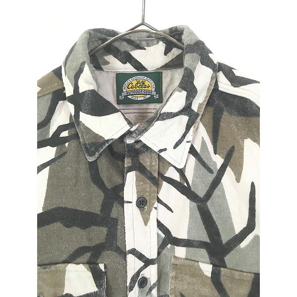 古着 90s USA製 Cabela's PREDATOR プレデター カモ 迷彩 ヘビー