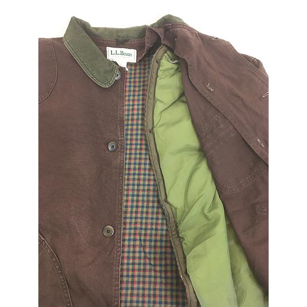 古着 90s USA製 LL Bean 名作 バーガンディー ダック ハンティング