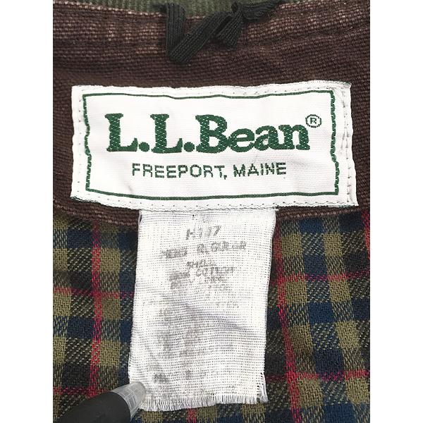 古着 90s USA製 LL Bean 名作 バーガンディー ダック ハンティング