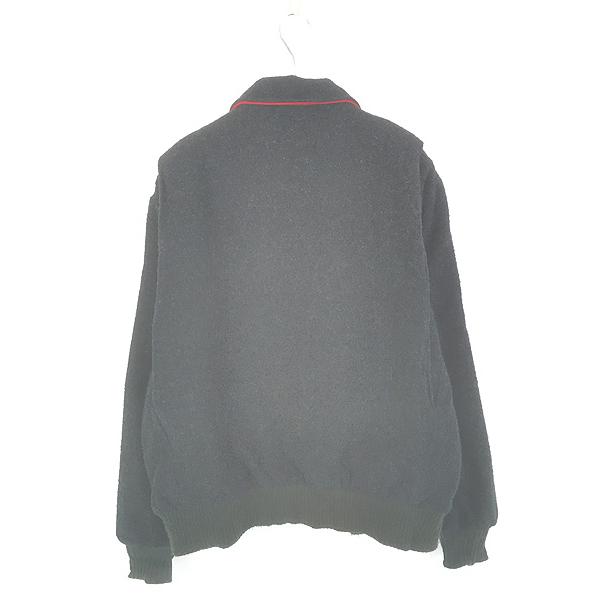 古着 80s USA製 WoolRich チェック ウール ライナー パデッド 比翼