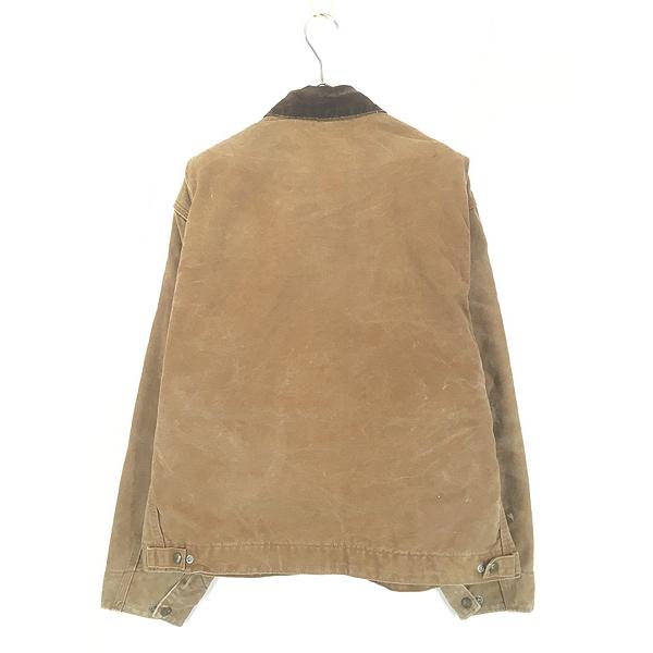 古着 00s Carhartt 裏地 チェック ブランケット BRN ブラウン ダック