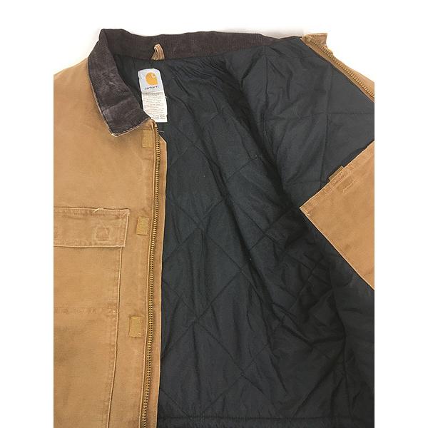 古着 00s USA製 Carhartt BRN ブラウン ダック パデット