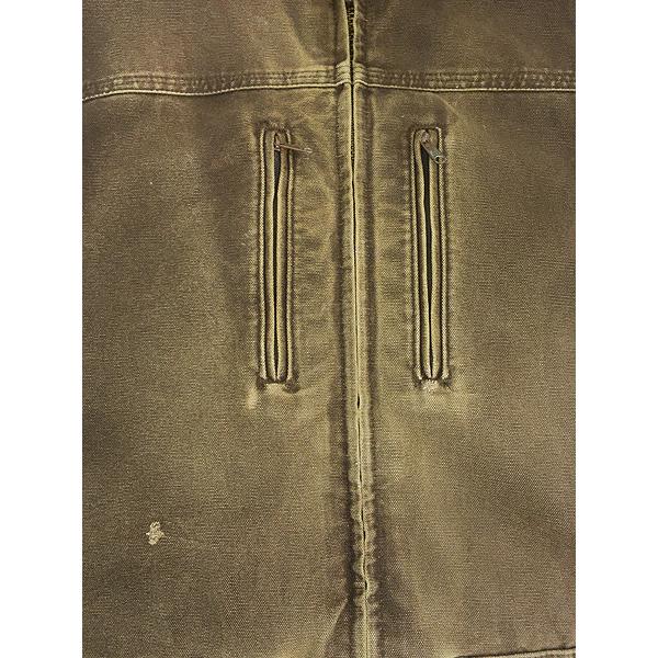 古着 10s Carhartt 裏ボア DKB ダークブラウン ダック サンドストーン