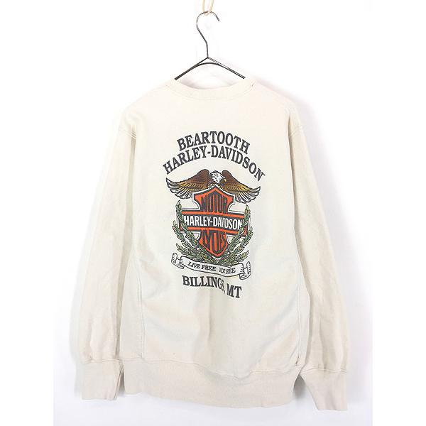古着 90s USA製 HARLEY DAVIDSON バー&シールド リバース タイプ