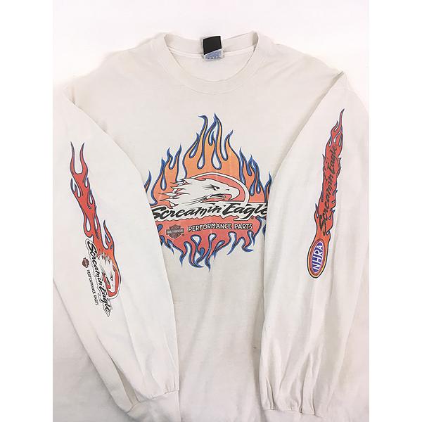 古着 90s- HARLEY DAVIDSON × NHRA「OFFICIAL LICENSED PRODUCT