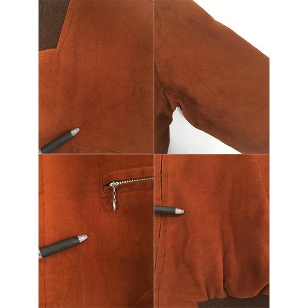 古着 50s Regent Sportswear 総柄 サテン ライナー フルジップ