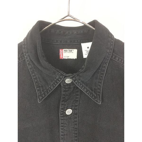 古着 90s Levi's Red Tab 100% コットン ブラック デニム ボックス