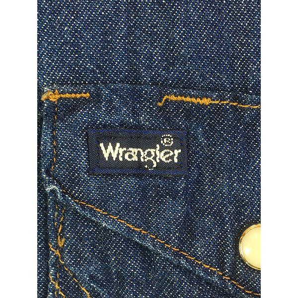 デッドストック？Wrangler 70127MW USA製 デニムシャツ デッドストック？Wrangler 70127MW USA製 デニムシャツ 高 品質