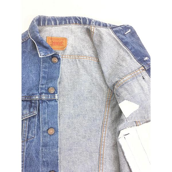 古着 80-90s フランス製 Euro Levis 4th Type ブルー デニム