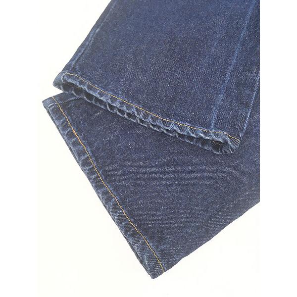 古着 00s Levi's 517-0216 濃紺 ブルー デニム ブーツカット パンツ