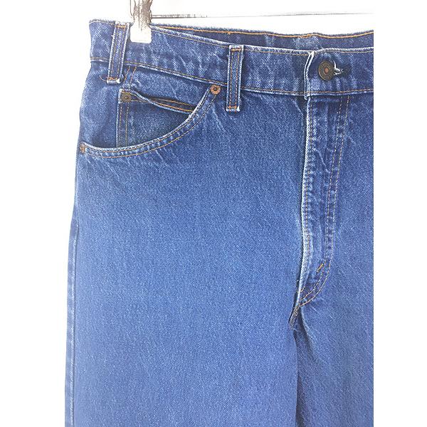 古着 90s USA製 Levi's 509-0215 濃紺 ブルー デニム パンツ ジーンズ