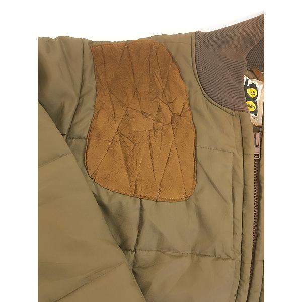 古着 80s USA製 Bob Allen フェイク スエード パッチ パデッド