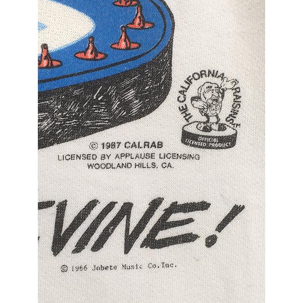 古着 80s USA製 California Raisins カリフォルニア レーズン