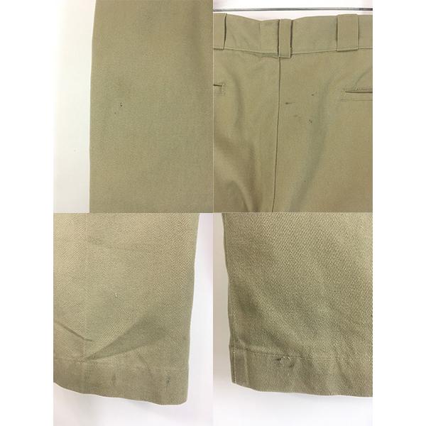 古着 90s USA製 Dickies コットンツイル ワーク チノ パンツ チノパン