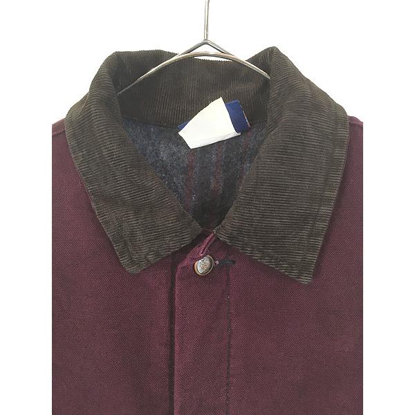 古着 90-00s Dickies ブランケット ライナー パープル ダック ワーク