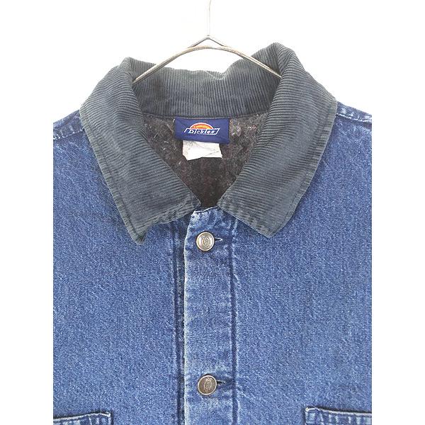 古着 90-00s Dickies ブランケット ライナー デニム ワーク
