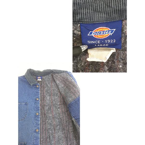 古着 90-00s Dickies ブランケット ライナー デニム ワーク