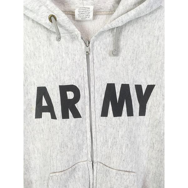 USARMY PFUパーカー フルジップ ジップアップ パーカー 古着 90s 94年製 90年代 ARMY PFU スウェットパーカー フルジップパーカー